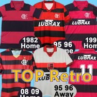 Flamengo Romario Retro Futbol Formaları 1978 79 82 88 90 95 96 2009 10 Vintage Klasik Hatıra Koleksiyonu Flaman Futbol Gömlek Bebeto Moreira Sao Paulo 1991 93 94