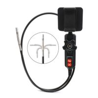 8.5mm len 2-Way Articulating Probe 180 Degree Steering Vehicle Tools Industrial Diagnostic Borescope Endoscope Cars Inspection Camera for iPhone Android PC