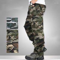 Męskie spodnie Kamuflaż Military Jogger Mężczyźni Czysta Bawełna Męskie Wiosna Jesień Ołówek Harem Pant Wygodne spodnie Camo Joggers
