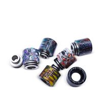 810 510 Resin Stainless Steel Drip Tips 2 in 1 Mouthpiece Suit For TFV8 TFV12 PRINCE