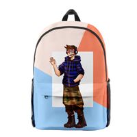 Рюкзак Джек-коллектор Merch Ноутбук школьные сумки Путешествия для игры Bagpack Вернуться к цепочке