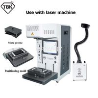 Macchina automatica del separatore di rimozione del vetro del laser automatico TBK 958A per iPhone 11 11Pro Max con estrattore di fumi