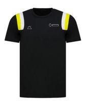 T-shirt T-shirt 2021F1 T-shirt T-shirt Polo Chemise Couche à manches courtes Polyester Formule Racing Sportswear De grande taille Peut être personnalisé avec le même style