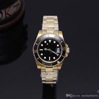 Top men watch high quality 18K gold case 40MM ceramic ring sapphire glass automatic movement 3 styles choose free postage