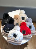 Kış Kova Şapkalar Erkekler Moda Beanies Luxr Örgü Şapka Kalınlaşmak Kadınlar Sıcak Rahat