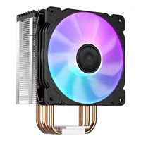 Jonsbo CR1000 Tower LED CPU Cooler Fan 4 Heatpipes PWM 4Pin Cooling Heat Sink For Intel/AMD1