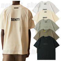 T-shirt pour hommes du 7e designer pour hommes 3D Silicon Logo Streetwear High Street Loose Oversize T-shirt Tee Skateboard Tshirt Womens Tops