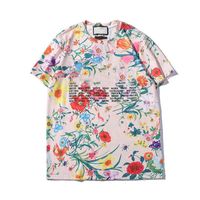 Mens Tees Summer Luxury Europe Top Quality T-shirt Fashion High Designer Shirt Donna Street Casual Tee