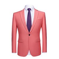 Mäns kostymer blazers män kostymjacka 2021 mens affärsjackor formell kontor casual slim passform svart grön lila rosa bröllopsfest klänning