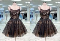 Compre al por mayor Vestido Corto De Noche Negro Dorado de bajo precio \u0026 de  calidad con envío gratuito | Es.DHgate