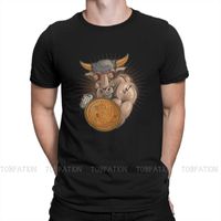 Мужские футболки Crypto Mining Bull Trading Symbol System BTC Специальная футболка Топ-качество Творческий Подарок Идея футболки Вещи