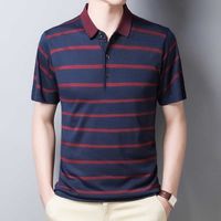 YMWMHU Marka erkek Polo Gömlek Kısa Kollu Yaz Slim Fit Lüks Düğme Casual Erkek Giysileri 210623
