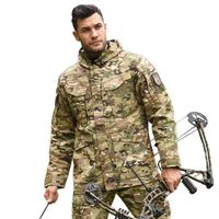 Erkekler Ceketler Erkek Askeri Ceket Erkekler Için Taktik Giyim ABD Ordusu M65 Savaş Ceket Işçi Siper Veste Sonbahar Bahar