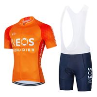 2022 Inéos Cyclisme Team Jersey 20D Courts de vélo Ensemble Ropa Ciclismo Mens MTB Summer Pro Vélo Maillot MAILLOT Vêtements de fond