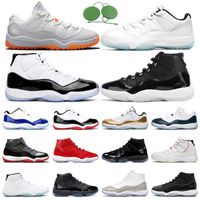 trainers basketball shoes 11 11s Legend Blue Citrus 25th Anniversary Concord Platinum Tint Gym Red Cap and Gown Cherry Rose Gold womens sports sneakers