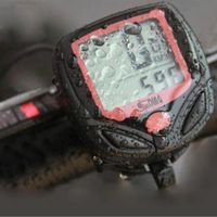 Timer-Fahrrad-Computer-Radfahren-Tacho wasserdichtes LCD-Digital-Kilometer-Velometer-Fahrrad-Zubehör