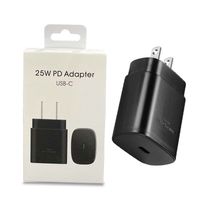 25W Type-C PD Super Fast Charger voor Samsung Note 20 S21 Note10 S22 Smart Type C Cell Telefoon Power Adapter