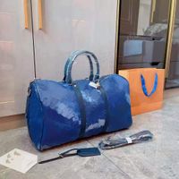 Designer Männer und Frauen mit Laser Duffle Bag Freizeit Fitness Hand Gepäck Reise Unisex Handtasche Rucksäcke Handtaschen
