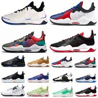 Paul George PG 5 V Mens Basketball Shoes High Quality Clippers Bred Blue powder Pickled Pepper Multi-Color Oreo PlayStation PG5 trainers men Sports Sneakers Athletic