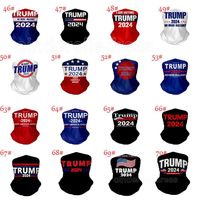 DHL Ship US Presidential Election Trump 2024 Magic Sciarf Mask Maschere da ciclismo Maschere Sciarpa Moto Scarpa Magic Sciarpe Founcher Collo Astroful