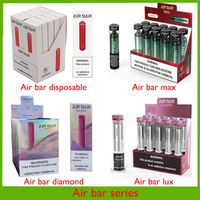 Serie di Air Bar di LUX MAX Diamond Devic e sigarette e sigarette 500 1000 2000 sbuffi da incasso 1250mAh batteria con batteria da 2,7 ml vape vaporizzatori kit di avviamento di vaporizzatori