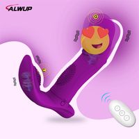 Wireless Remote Control Dildo G Spot Clitoris Stimulator Wea...