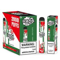 Оригинальный Haka XXL одноразовые E сигарета с прификсированной батареей 1700 мАч 10.6 мл, картридж из тренажерных верволей 10,6 мл.