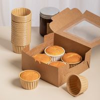Muffin Paper Cases Cupcake Liners Packaging Dinner Service S...