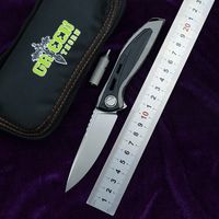 Green Thorn Neon складной нож D2 сталь 3D титановый сплав / G10 ручка на открытом воздухе.