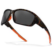 Classic Carfia Brand Polarized Солнцезащитные очки Для Мужчин Спорт Открытый Солнцезащитные Очки Дизайнер Квадратные Окружающие оттенки Мужские Зеркальные Окружные Очки UV400 Защита