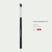 Angled Cream Eyeshadow Makeup Brush 27 - Synthetic Dense Hai...