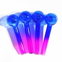 Colorido Pyrex Vidrio de vidrio quemador de aceite Tubos de alta calidad Transparentes Grandes quemadores Tubos Tubos de uñas