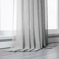 Cortina cortina cor sólida cortinas cortinas janela tule para sala de estar quarto cozinha moderna tratamentos voile