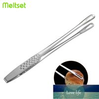 Stainless Steel Food Tongs Non- Slip Barbecue Clamp Serving M...