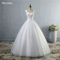 ZJ9030 Vestidos de noiva vestidos de noiva vestido para noivas com mais tamanho
