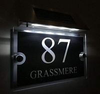 House Number Personalised! Modern Signs Plaques Door Numbers...