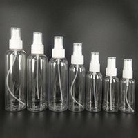 30/50 / 100 ml Bottiglie ricaricabili Viaggio Trasparente Plastica Plastica Atomizzatore Vuoto Piccola Bottiglia Spray Tossica e Safea22