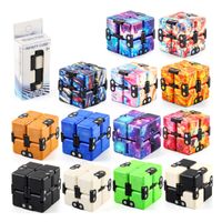 Groothandel Draagbare Finger Infinite Magic Cube Toys Office Fidget Stress Angst Relief