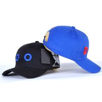 D229 Yaz Snapbacks Sunscreen Caps Severler Mektubu Geniş Brim Işlemeli Kubbe Nefes Pamuk Açık Spor Ayarlanabilir Beyzbol Şapkası