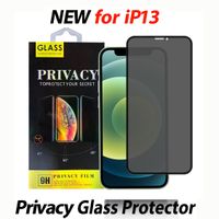 Privacidade Anti-espente Anti-espião Cobertura completa Protetor de tela de vidro temperado anti-reflexo para iphone 13 12 11 Pro Max XR XS Samsung A72 A52 A42 A32 A22 A12 A02S 5G com caixa de varejo