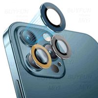 Camera Lens Protector Cover For iPhone 13 Pro Max Metal Ring Lens Glass For iPhone13 I Phone 13Pro Max i13PM i13P Protective Cap H1120