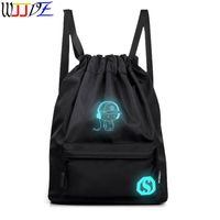 Bunchy Pocket Nightlight рюкзак Schoolbags Большая емкость Путешествия Мужской Женщины Сумка на плечо WJJDZ