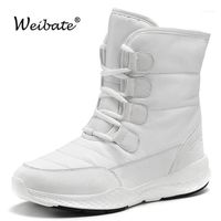 Compre al por mayor Botas De Nieve Blancas De Mujer de bajo precio \u0026 de  calidad con envío gratuito | Es.DHgate