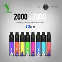 Original Supbliss Switch DUO 4000 puffs Disposable E cigarette with Authentic Code