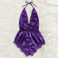 Sexy lingerie 2021top for Women V- Neck Lace Stain Bow Linger...
