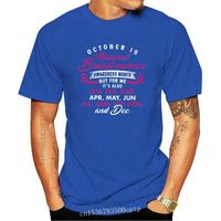 Men&#039;s T-Shirts Men T Shirt October Is National Breast Cancer Awareness Month Women T-shirt