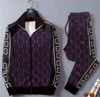 Kadın Eşofman Erkek İki Adet Setleri Ceketler Uzun Kollu ve Pantolon Mektuplar Ile Nakış Moda Stil İlkbahar Sonbahar Dış Giyim Spor Seti Ceket Tops Suits