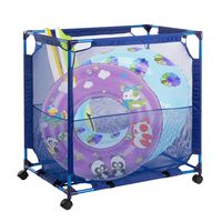 Swim Pool Storage Basket collect dirty clothes bags Swimming ring water tools make venue clean and tidy save balloon