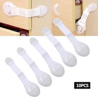 Carriers, Slings & Backpacks 10 Kids Safety Locks Cabinet Door Drawers Refrigerator Children Protection Plastic Security Straps Dropship