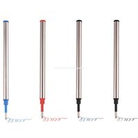 Ballpoint Pens 5pcs Pen Refills Replacement 0.5mm Blue Black Red Ink Color For School Office Stationery Dropship